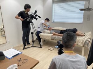 NHK ワールドJAPAN「Medical Frontiers」の撮影が本学科で行われました❣